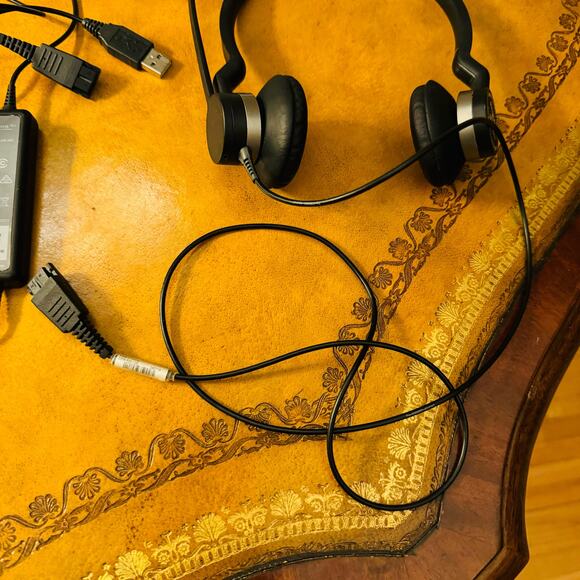 Jabra Biz 2300 USB Duo Wired Professional Call Center Headset NEW - Picture 9 of 11